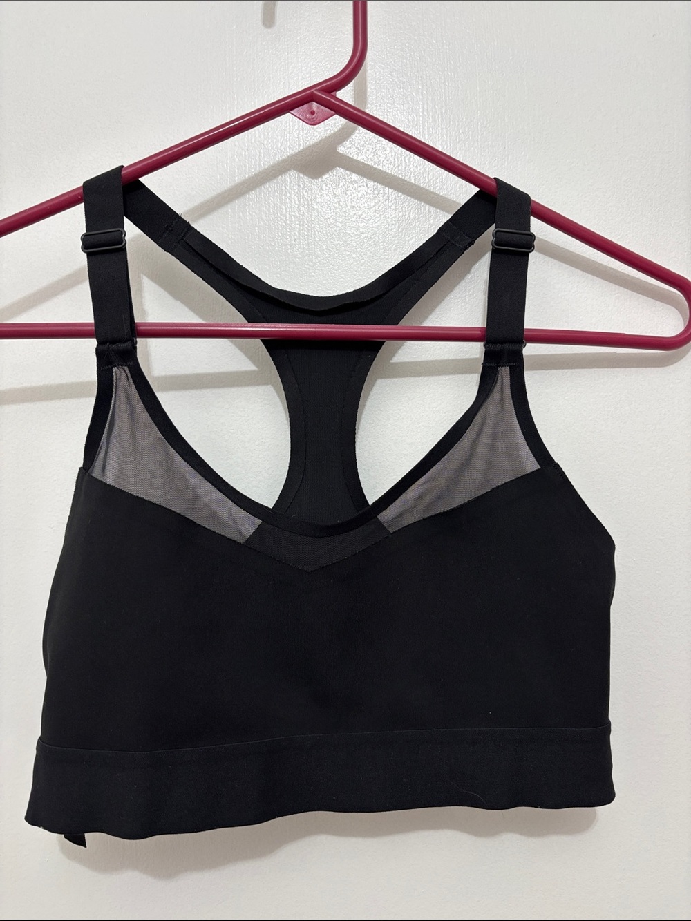 Victoria Sport Sz S Black Mesh Racerback Bralette - Women Intimates & Sleepwear